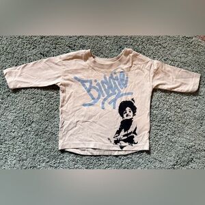 Biggie Smalls Baby Long Sleeve Shirt 3-6 Months